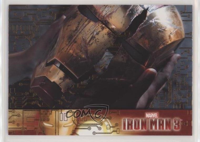 2013 Upper Deck Marvel 3 Palladium Avvelenato Foil Iron Man Film #44 0h3w