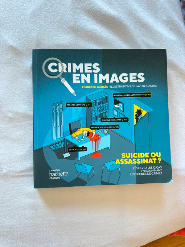 Livre enquêtes crimes en images
