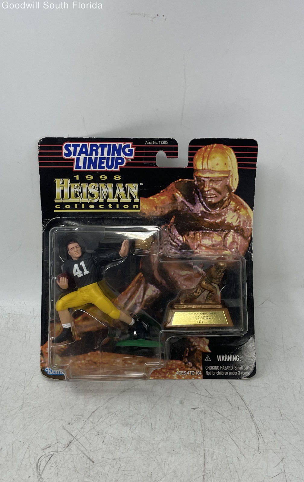 Kenner Starting Lineup 1998 Heisman Glenn Davis Action Figure Factory Sealed