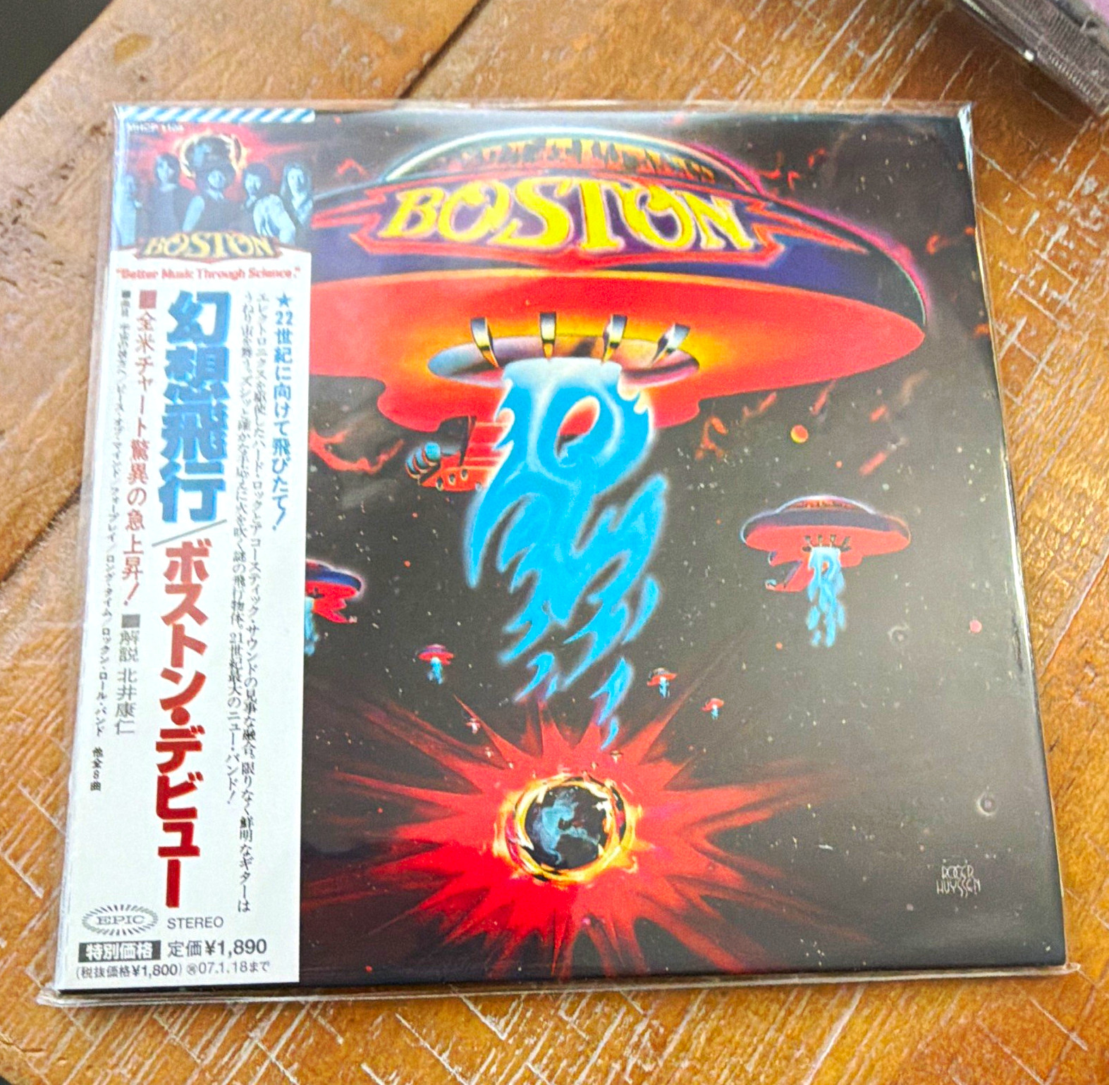 Boston Japanese OBI CD mini LP 