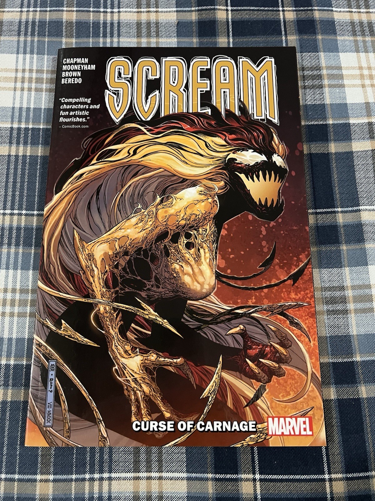 Scream Curse of Carnage TPB Venom Marvel Comics