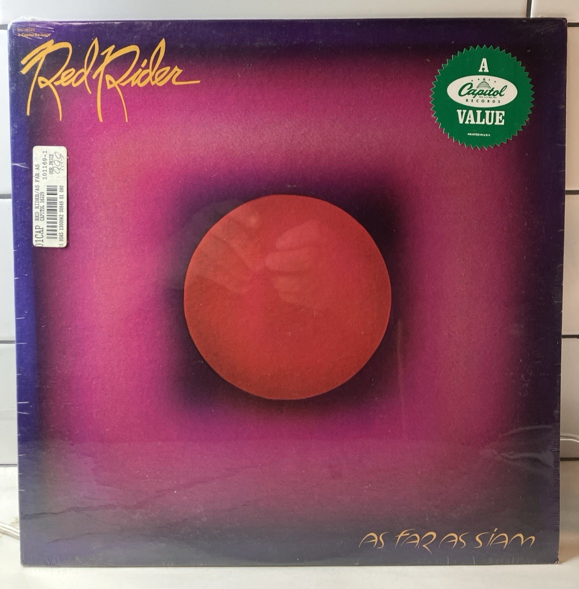 Red Rider – As Far As Siam ; 1981 LP FACTORY SEALED MINT