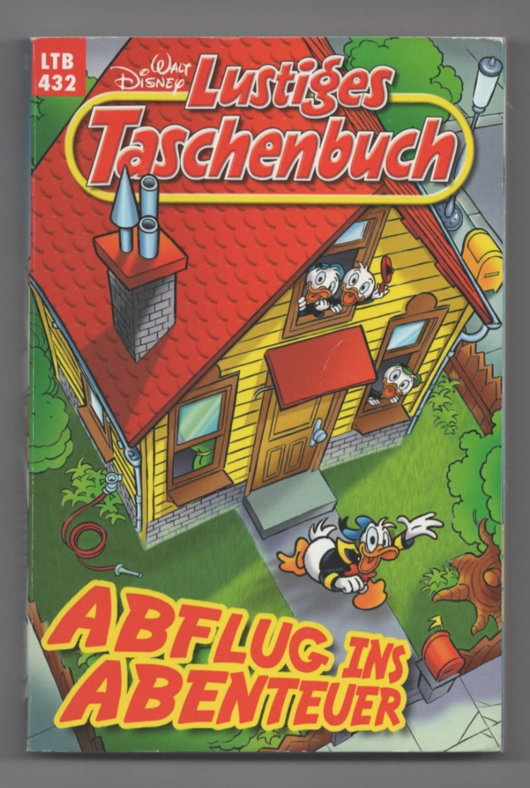 LTB 432 DIVERTENTE LIBRO TASCABILE - PARTENZA PER L'AVVENTURA - DONALD DUCK - TOPOLINO *