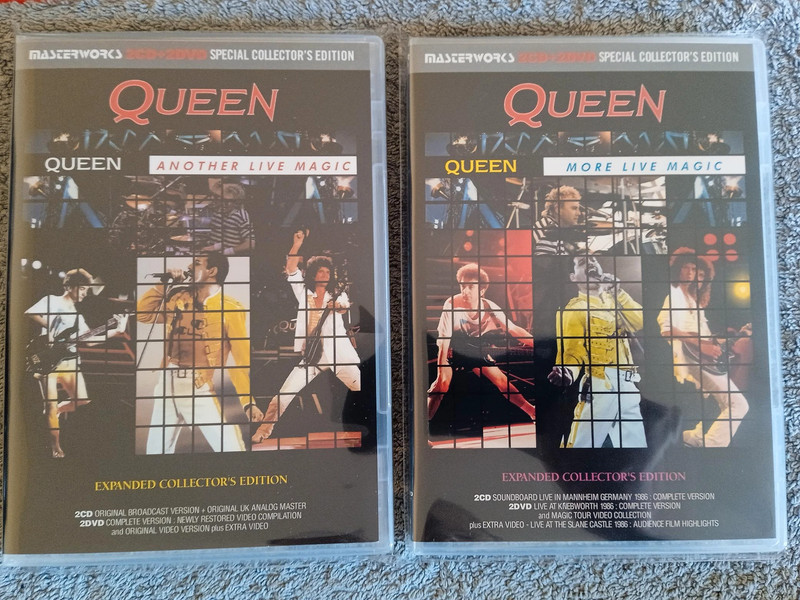 Queen - Another and More Live Magic - 4 cds + 4 dvd - Neuf