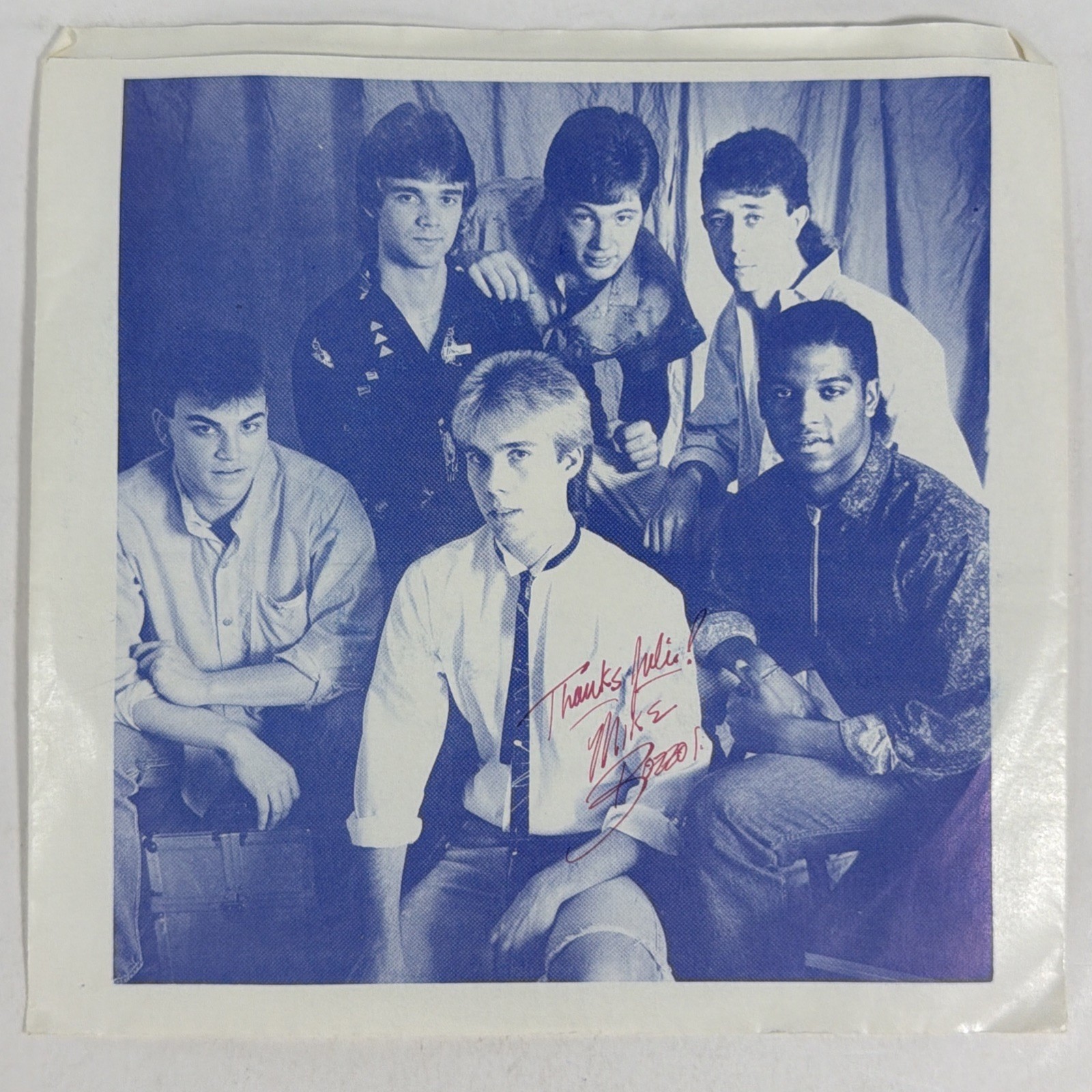 Rare 1987 Perpetual Change In Your Eyes 7" Vinyl Signed Kansas City Synth Pop