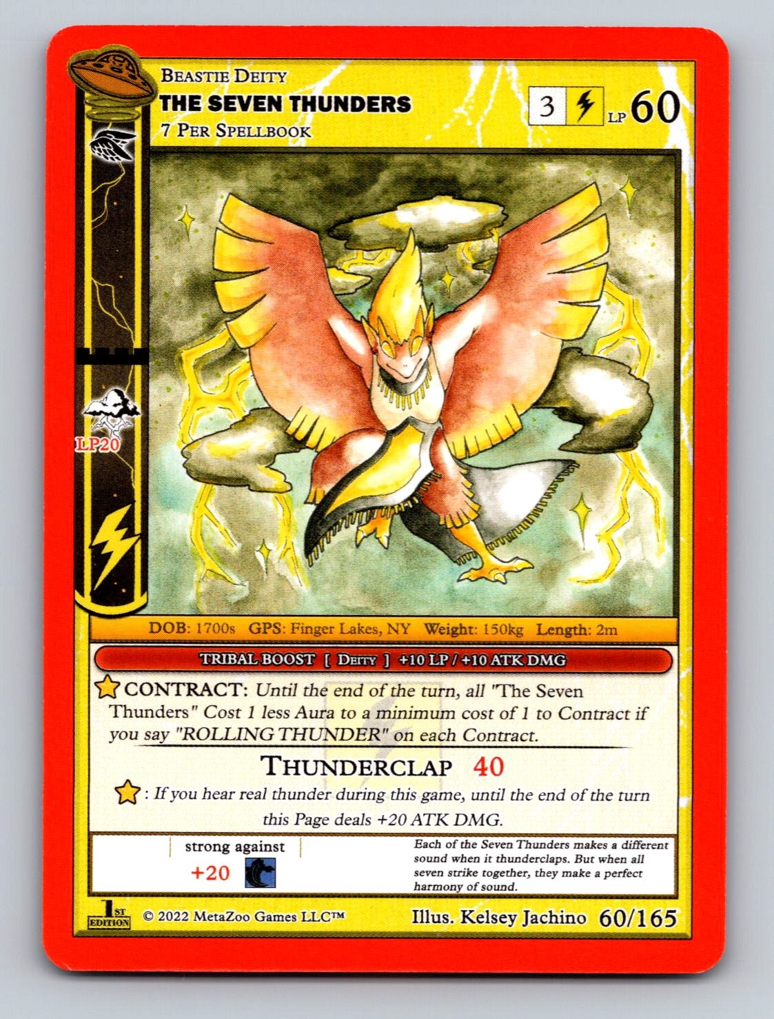 MetaZoo CCG Seance I sette tuoni 60/165 [d442]