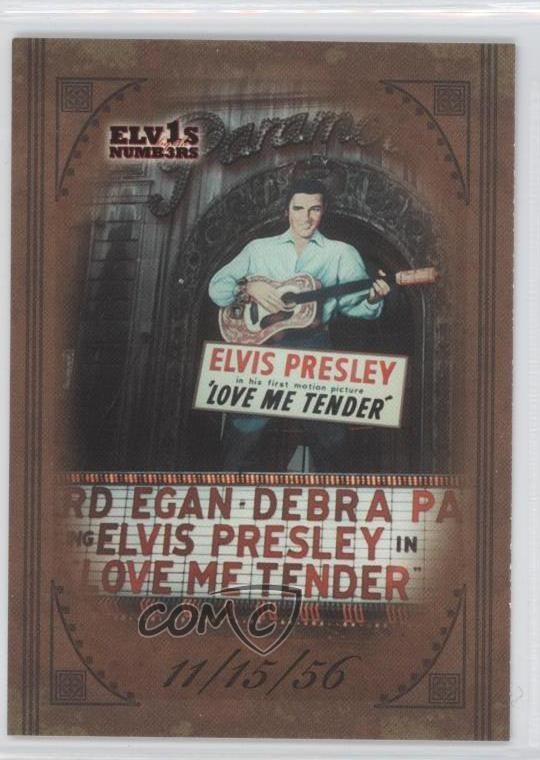 2008 Press Pass Elvis by the Numbers Elvis Presley #35 0k5