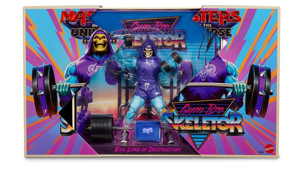 SDCC 2026 Mattel Esclusivo Masters of the Universe Palestra Bro Scheletro