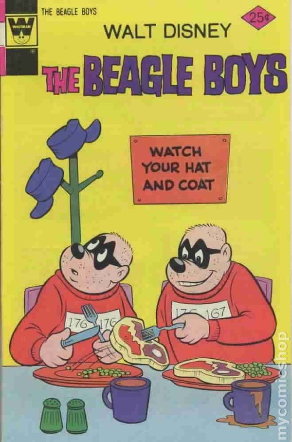 Beagle Boys #28 FN 1976 Whitman Stock Image