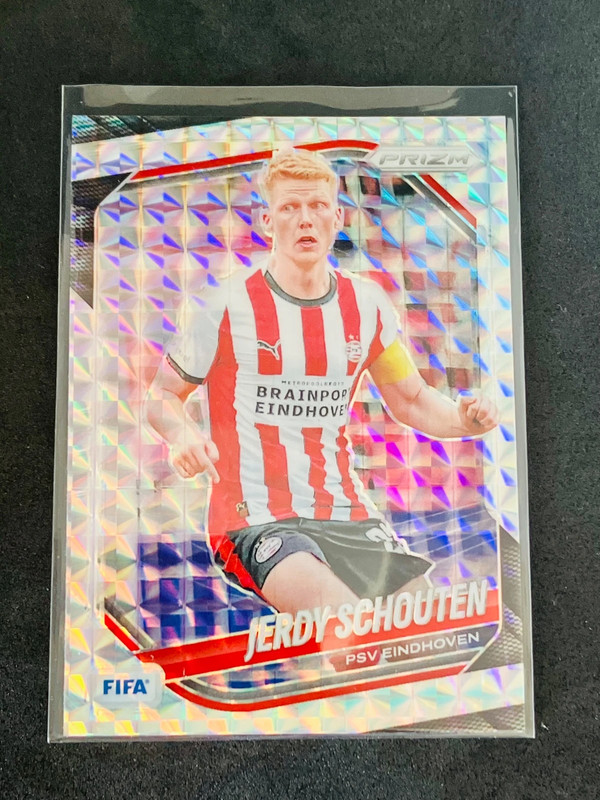 2025-26 Panini Prizm FIFA Soccer - Jerry Schouten PSV Eindhoven Mosaic