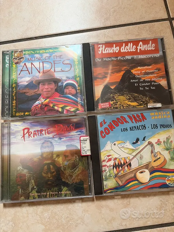 Cd musica andina e nativi americani
