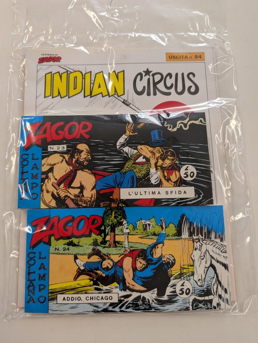 LE STRISCE DI ZAGOR N° 84 INDIAN CIRCUS Nuovo EDICOLA OTTOBRE 2026