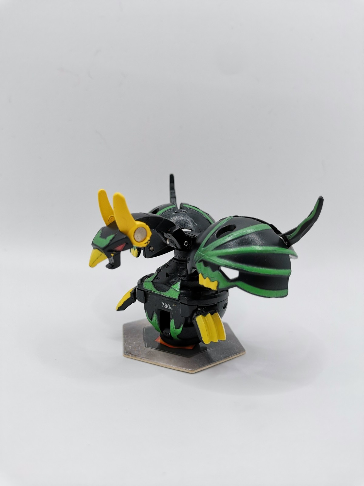 Bakugan Darkus Raptorix Gundalian Invaders Series Rare Spin Bakugan 780G