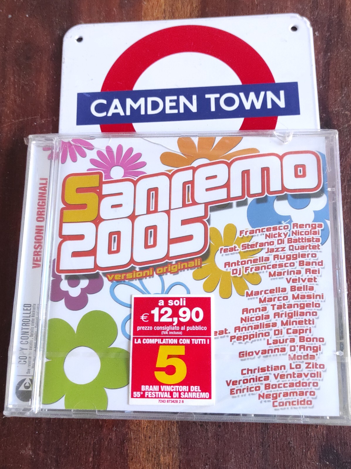 Sanremo 2005 - Renga/Nicolai/Ruggiero/Masini/Tatangelo/Negramaro/Bono Cd New