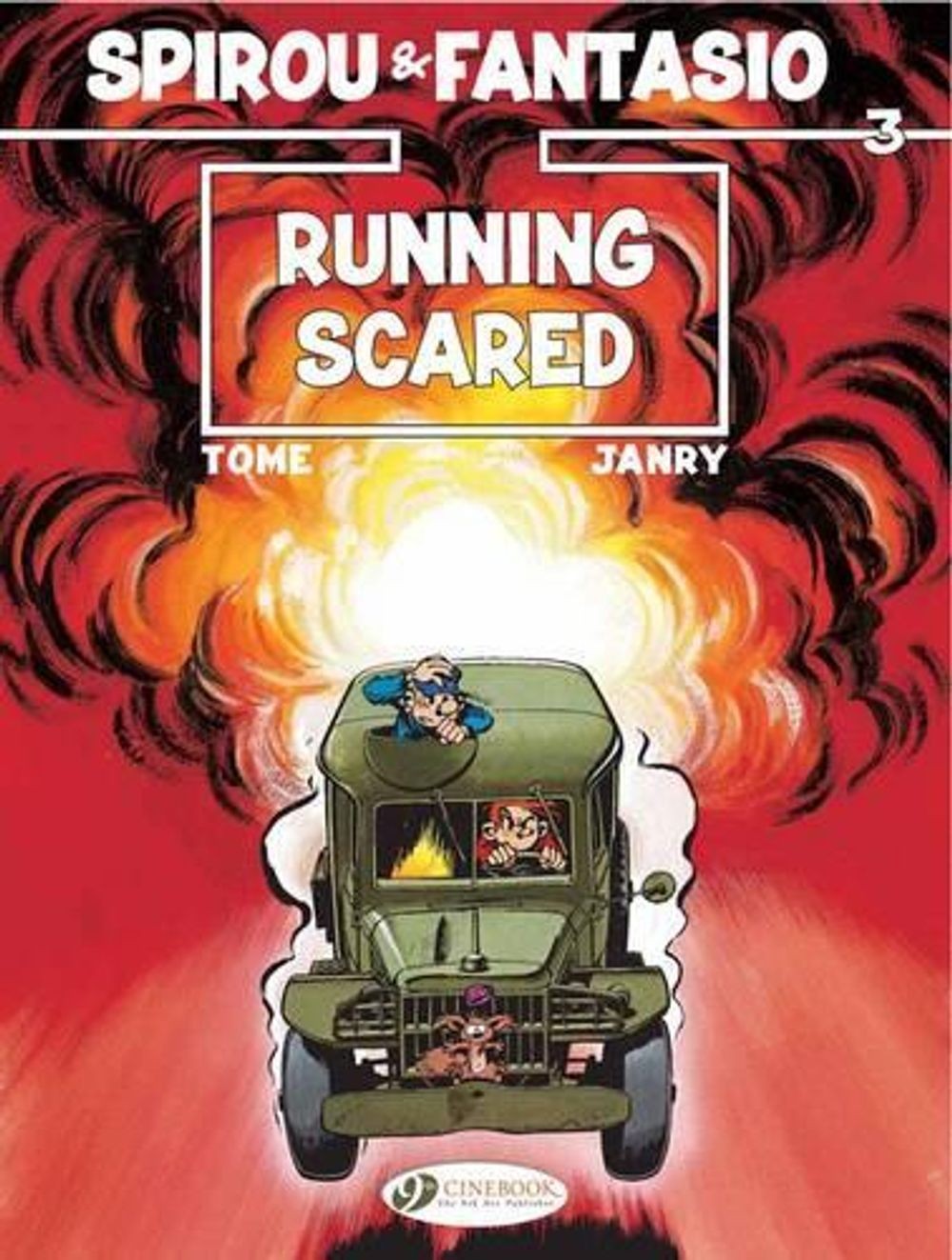 Spirou & Fantasio 3 - Libro tascabile Running Scared by Tome (inglese)