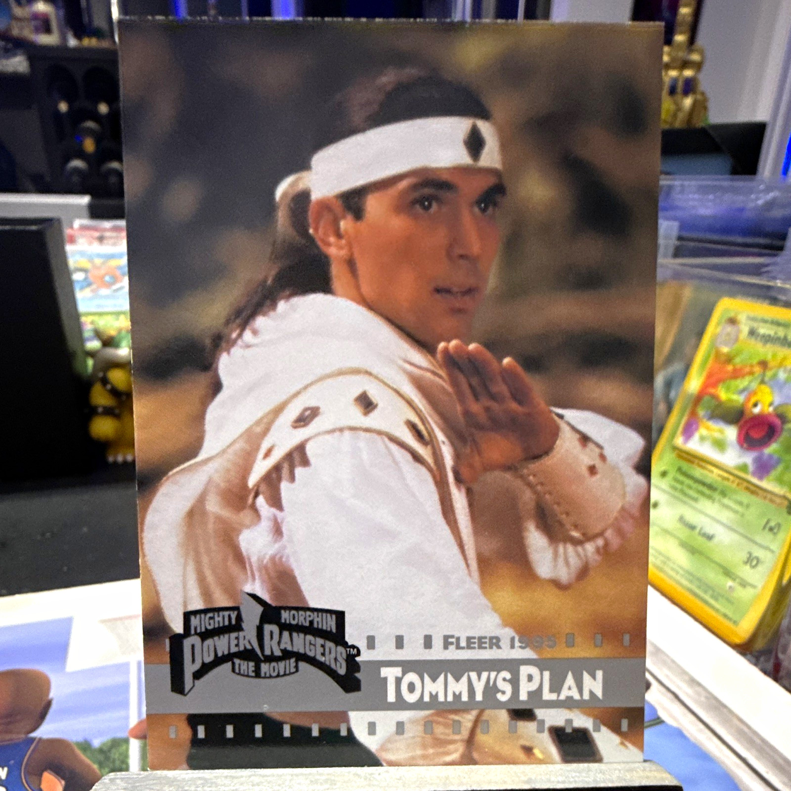 Fleer Mighty Morphin Power Rangers Il film 1995 Tommy #107 Il piano di Tommy
