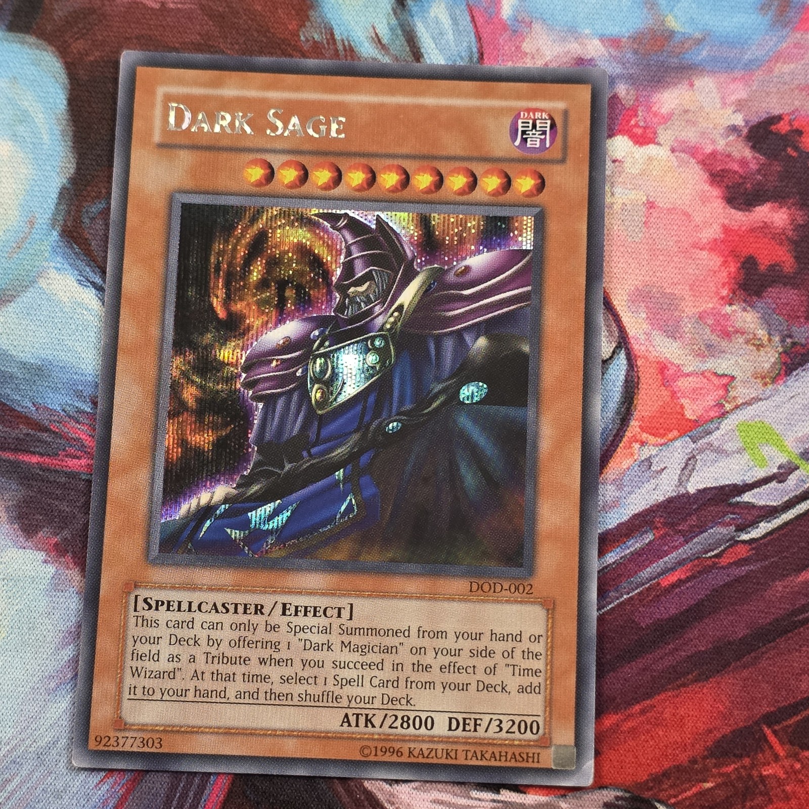 Yu-Gi-Oh TCG Dark Sage DOD-002 Dungeon Dadi Mostri Segreti Raro Promo Holo IT