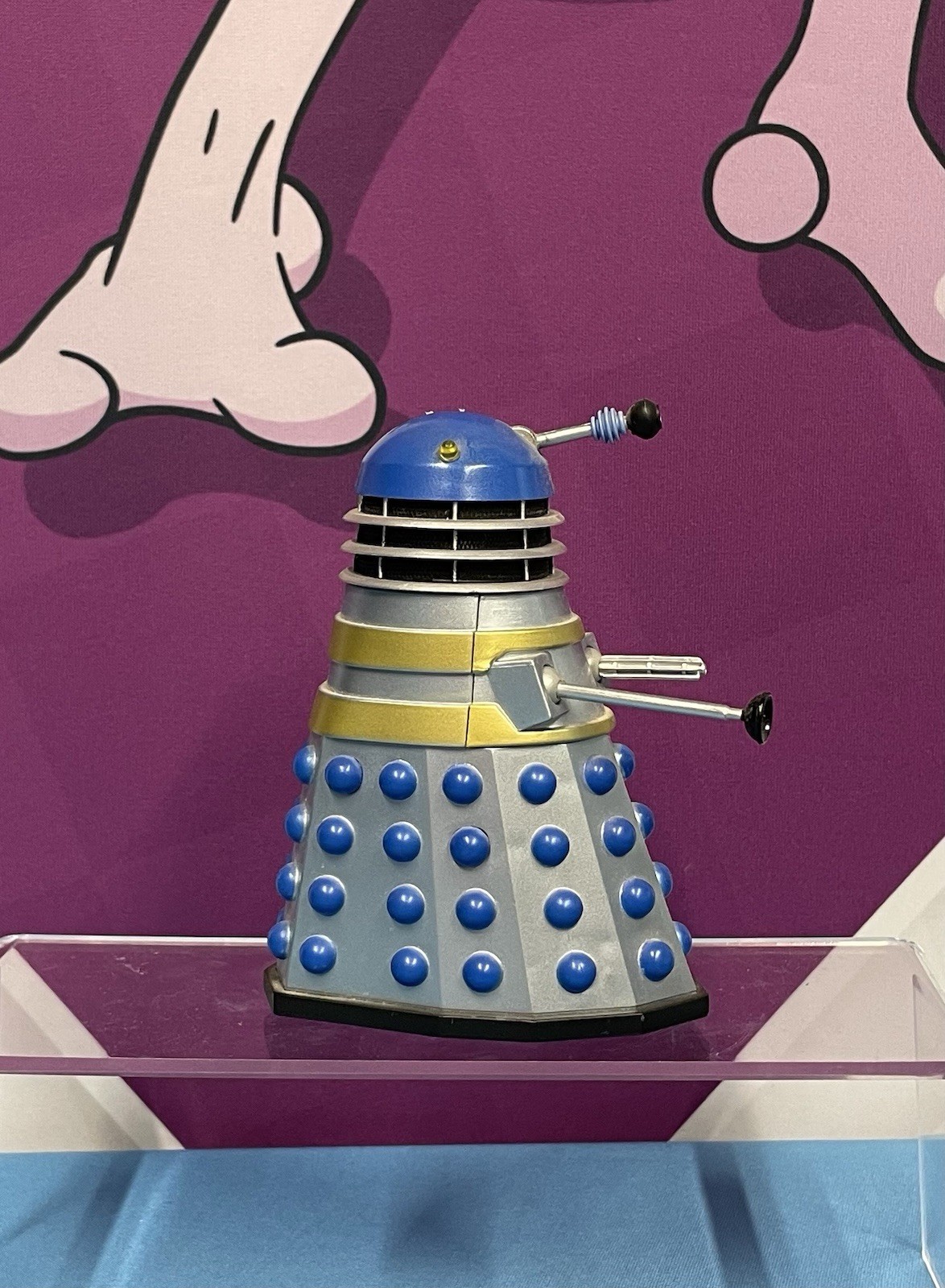 FIGURINA DOCTOR WHO CHASE GUARD DALEK THE CHASE DALEK SCALA 5" 1° DR