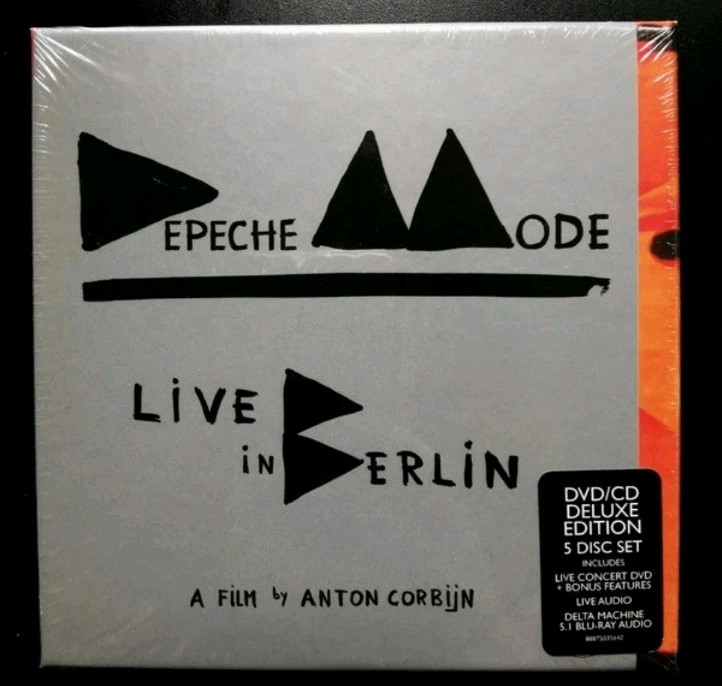 Depeche Mode Live In Berlin A Film by Anton Corbijn 2 CD 2 DVD 1 Blu-ray Sealed