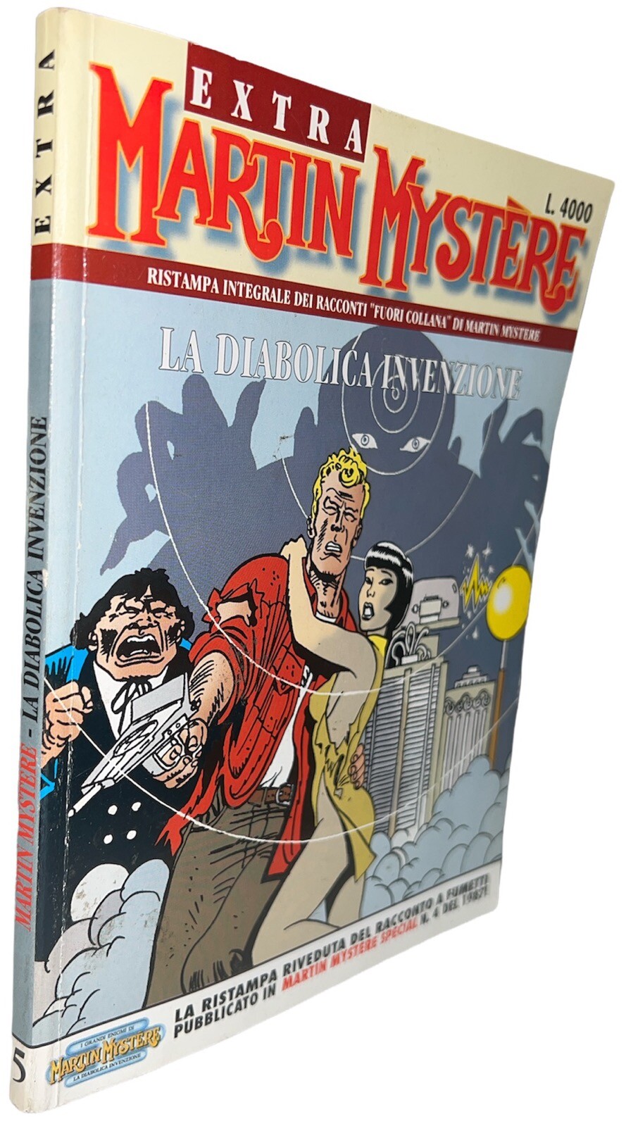 Martin Mystere Extra 5 La diabolica invenzione Sergio Bonelli 1997 fumetto