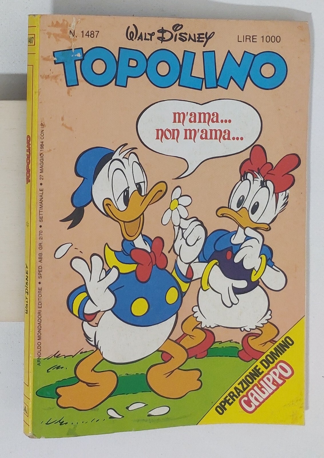 65072 TOPOLINO libretto n. 1487 - Mondadori 1984