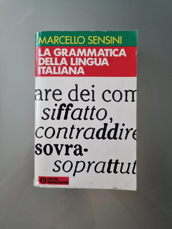 La grammatica della lingua italiana M.Sensini