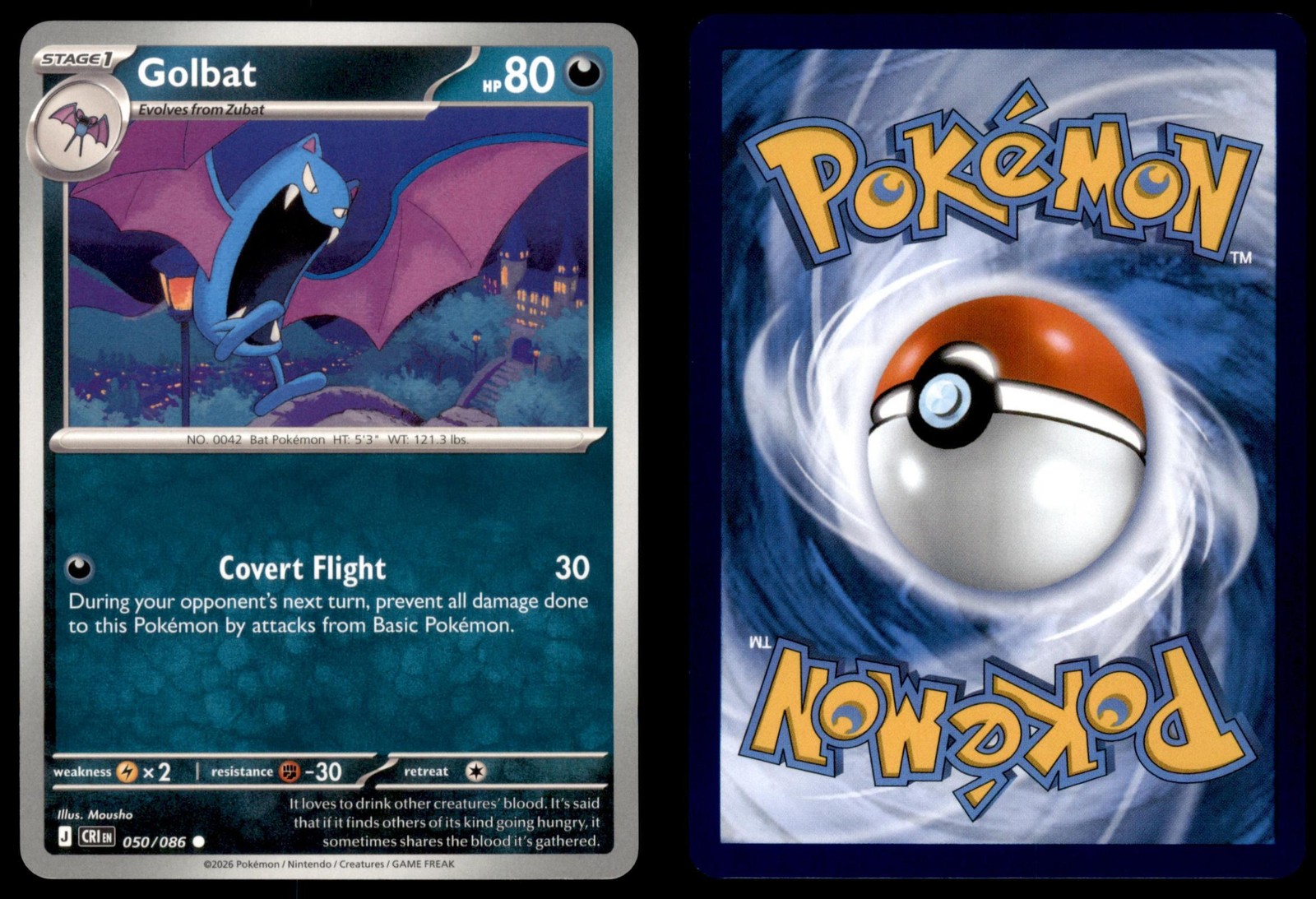 Golbat 050/086 Chaos Rising