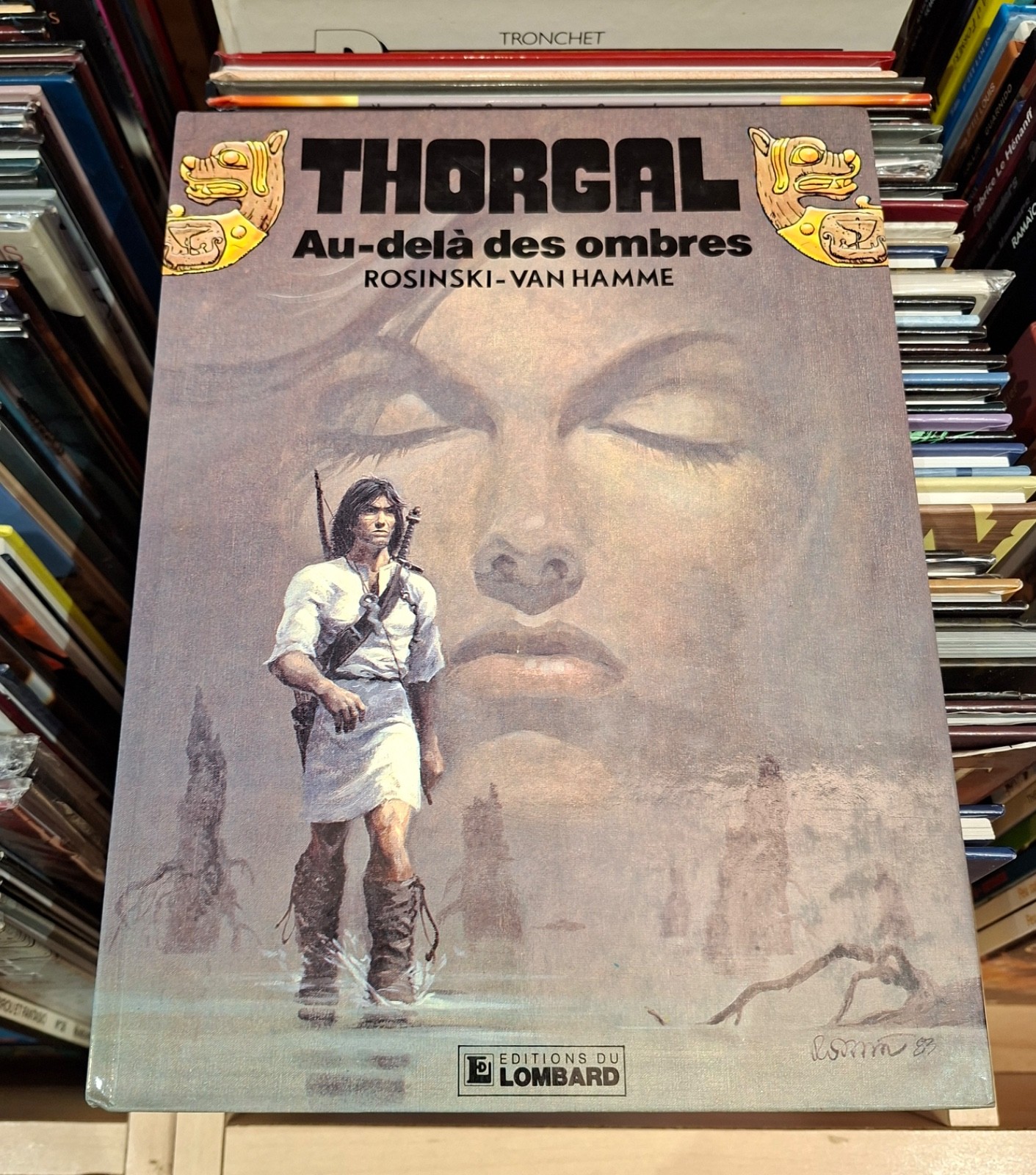 THORGAL : Au-delà des ombres _ Rosinski - Van Hamme _ Lombard  / E.O. 1983 TBE !