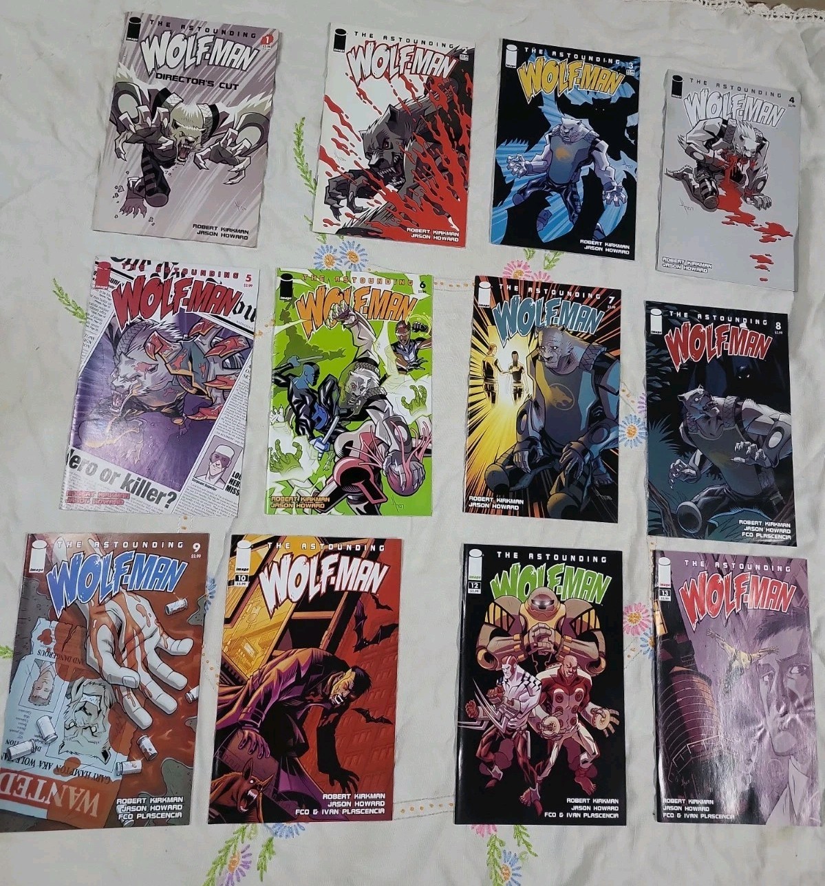 L'UOMO-LUPO STUPEFACENTE #1-25 FUMETTI IMMAGINE (mancano 11) LOTTO serie libri