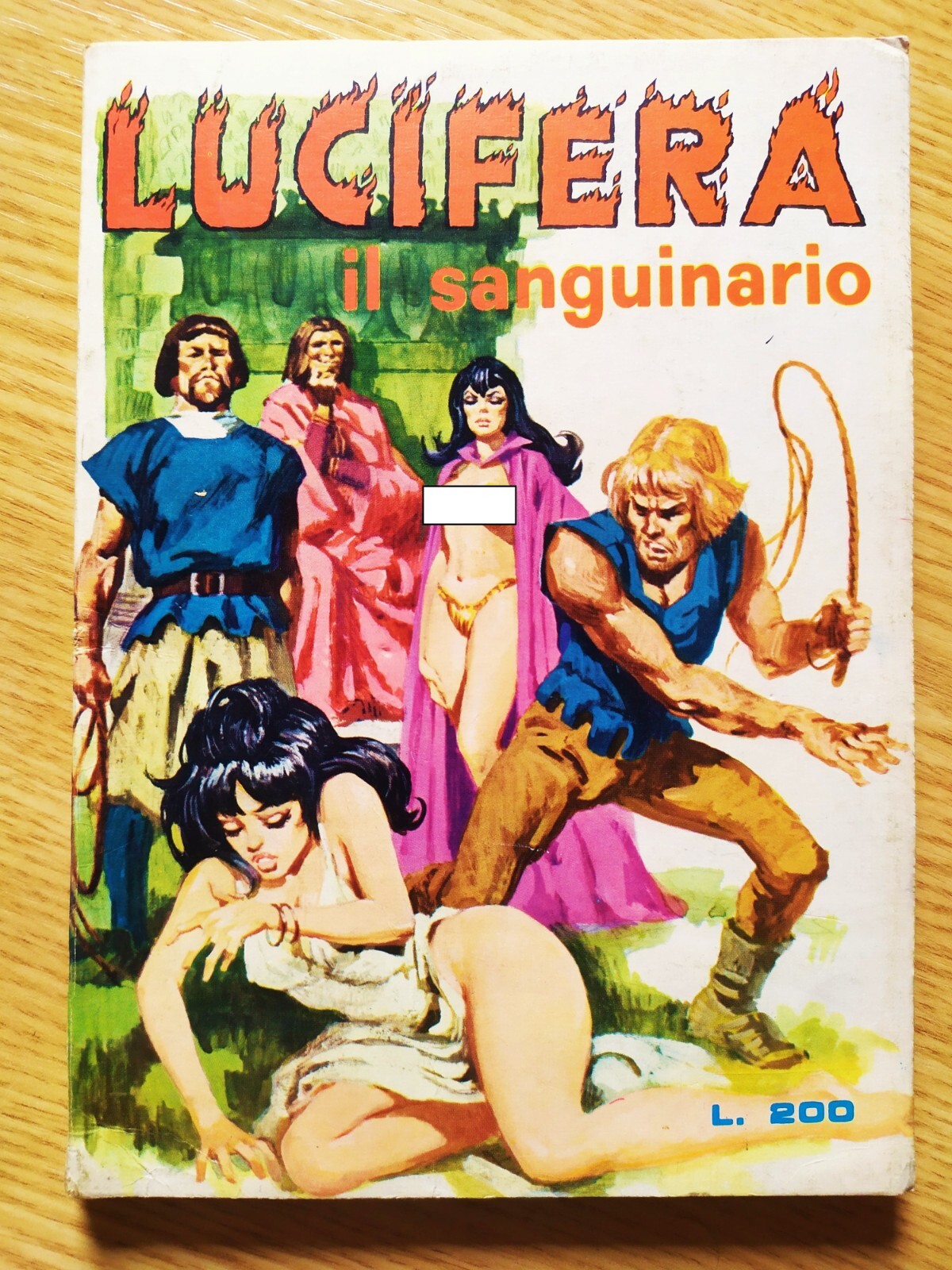 LUCIFERA n. 16 - 1973 - Il sanguinario - OTTIMO - EDIPERIODICI