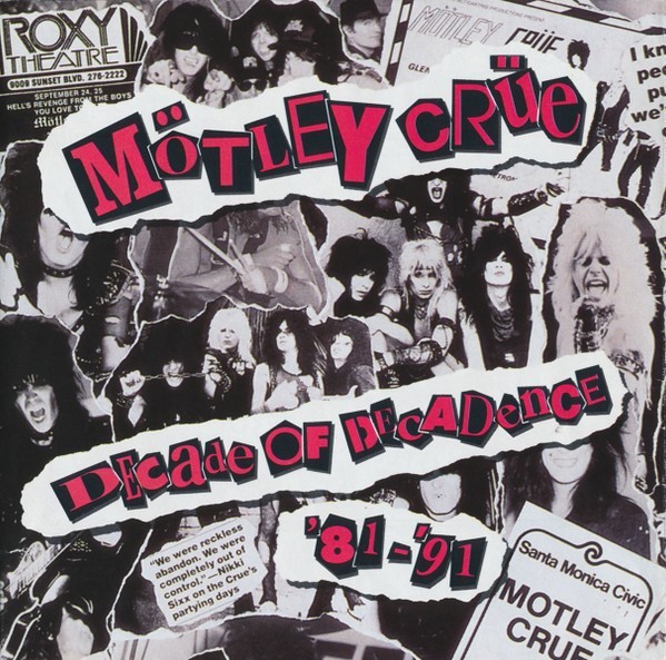 MOTLEY CRUE - Decade of Decadence 81-91 (Greatest Hits) CD