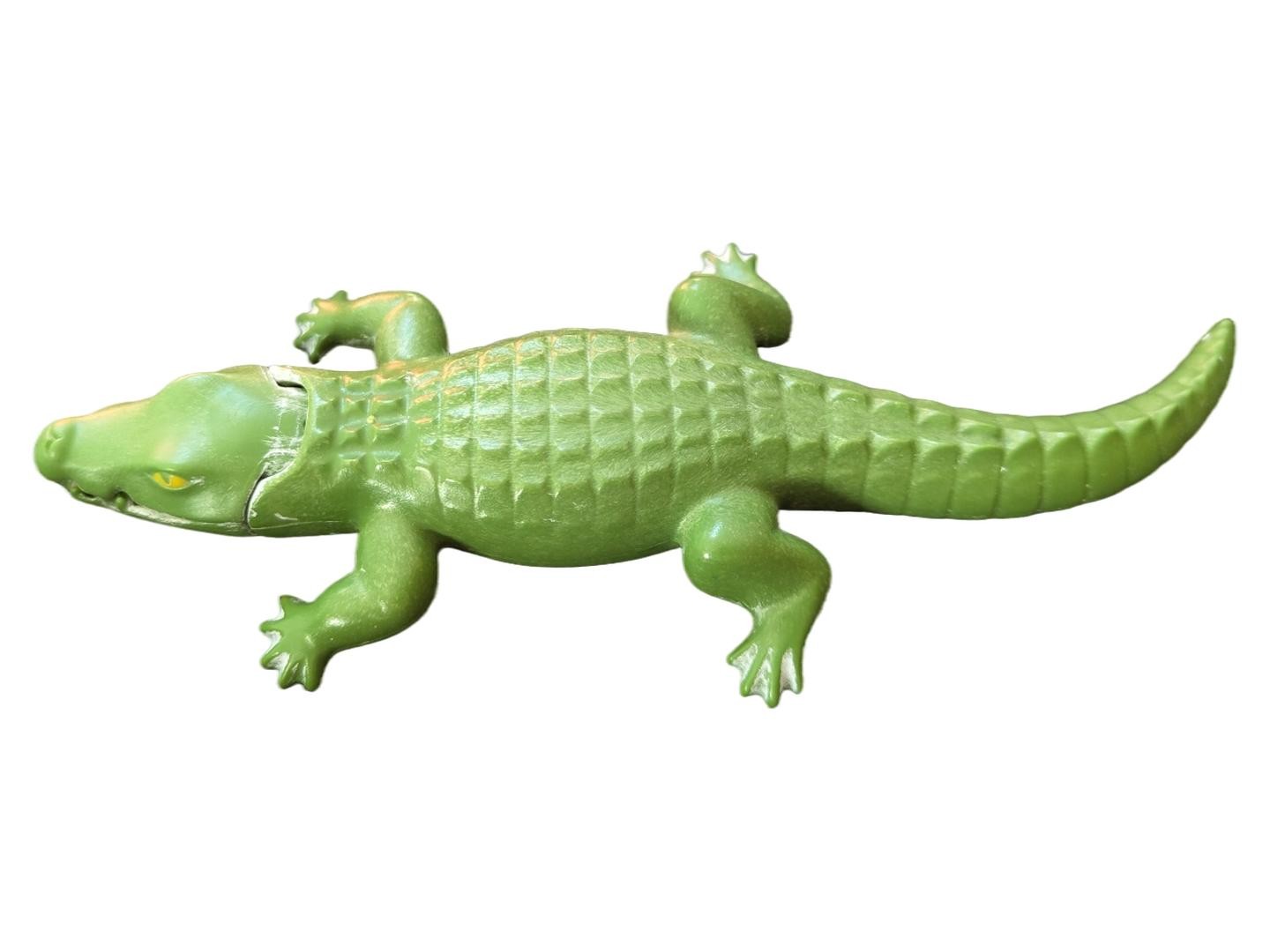 Playmobil coccodrillo personaggio gioco rettile verde 17 cm