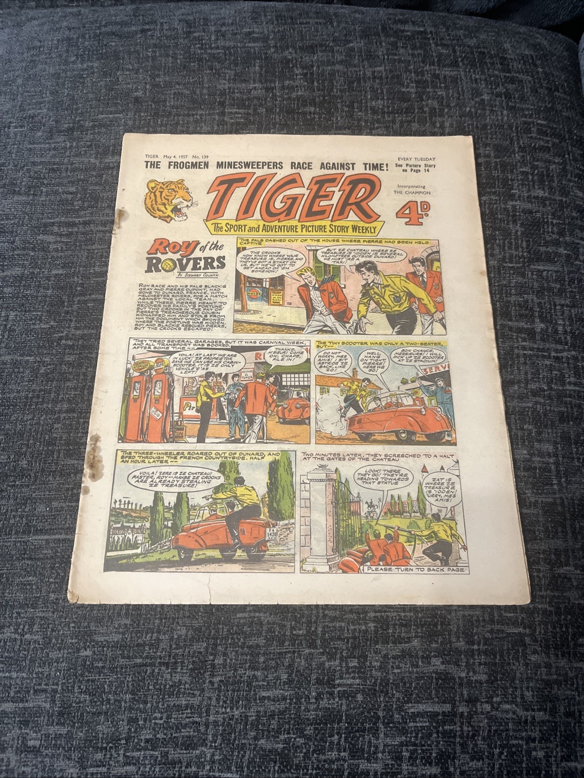 Tiger Comic - #139 - 4 May 1957