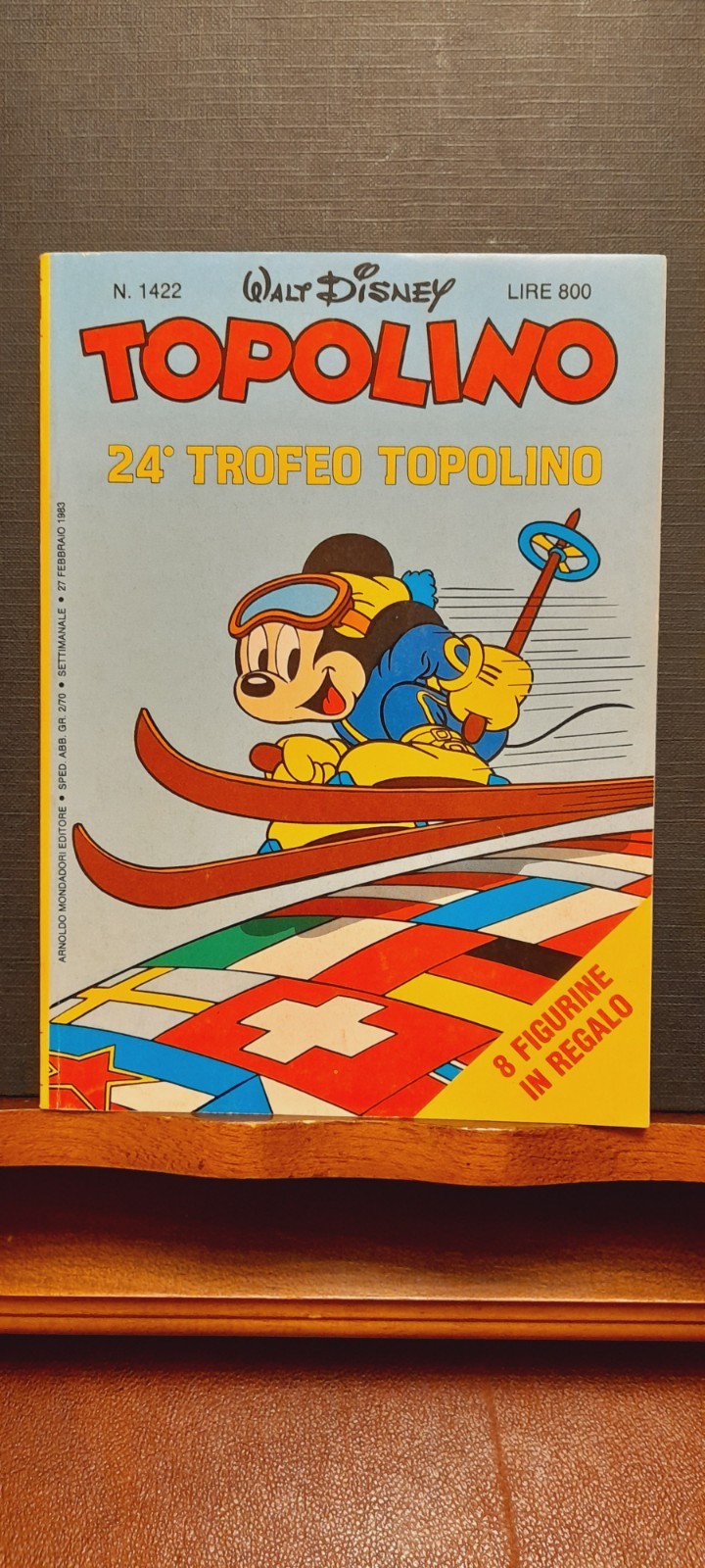 TOPOLINO LIBRETTO 1422 del 27-2-1983 - QUASI EDICOLA