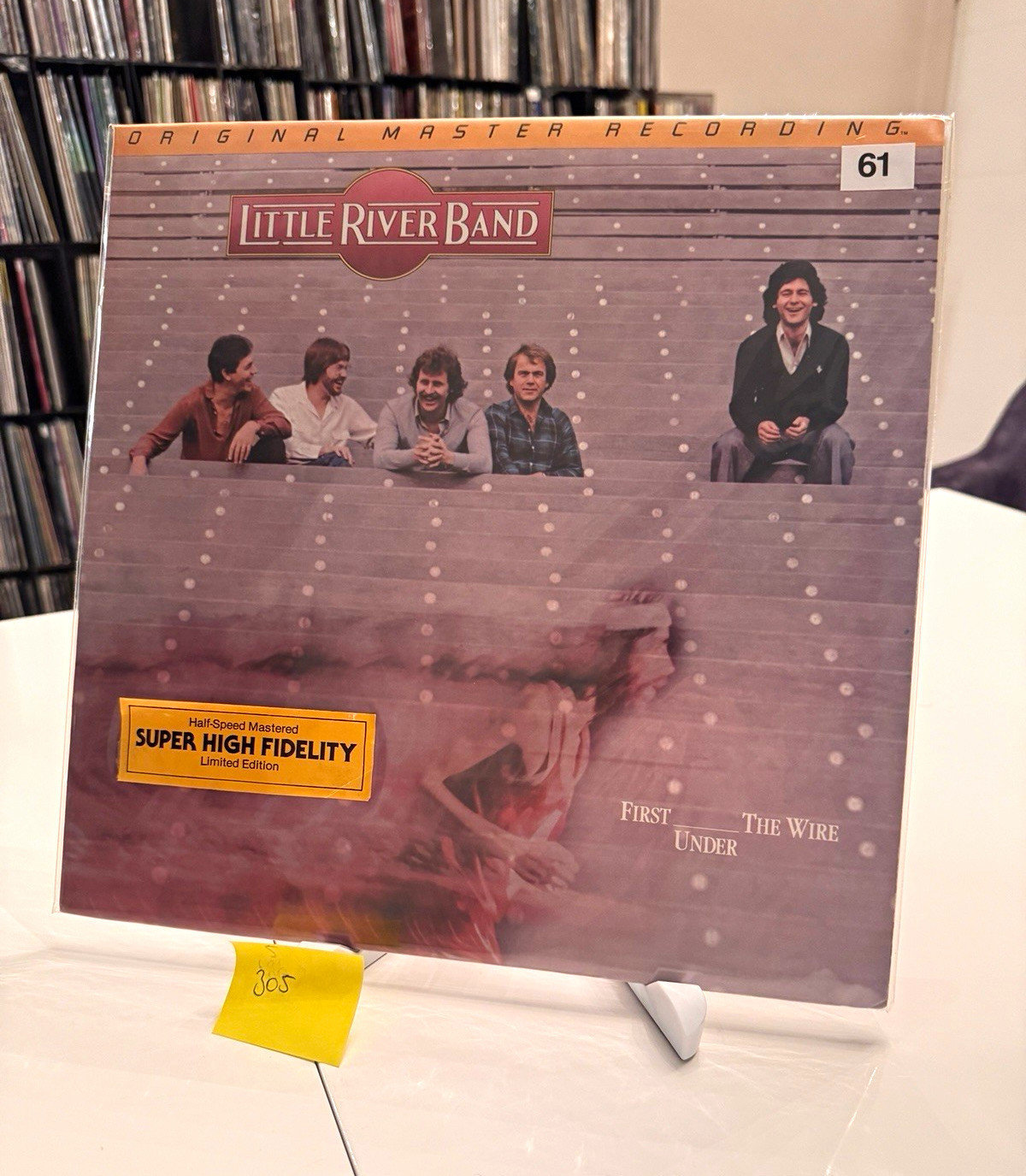 MFSL Little River Band – First Under The Wire Vinyl LP OMR 12" Limited NM
