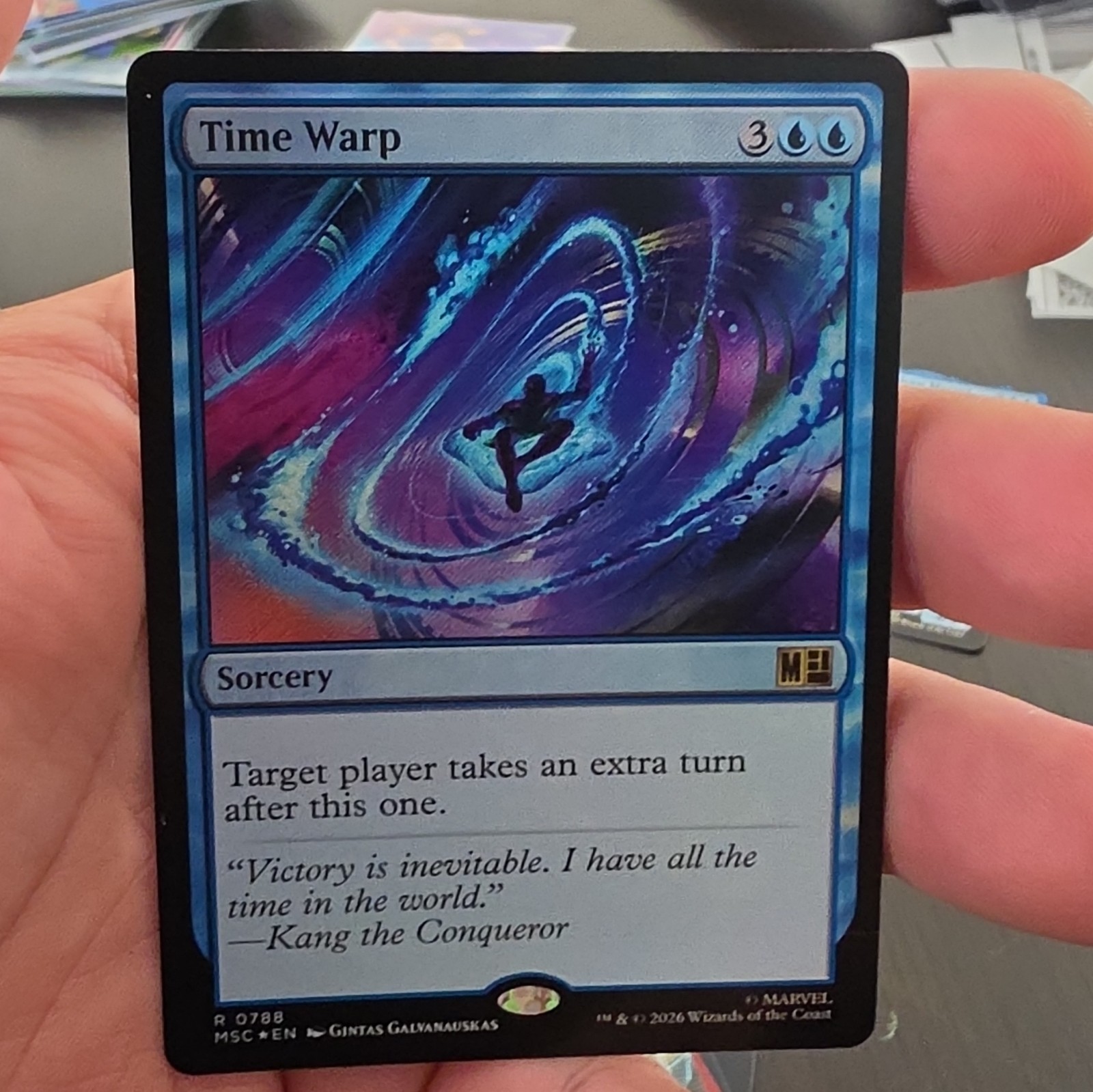 Time Warp | 788 | Regular | Rare | Commander: Marvel SH | MTG