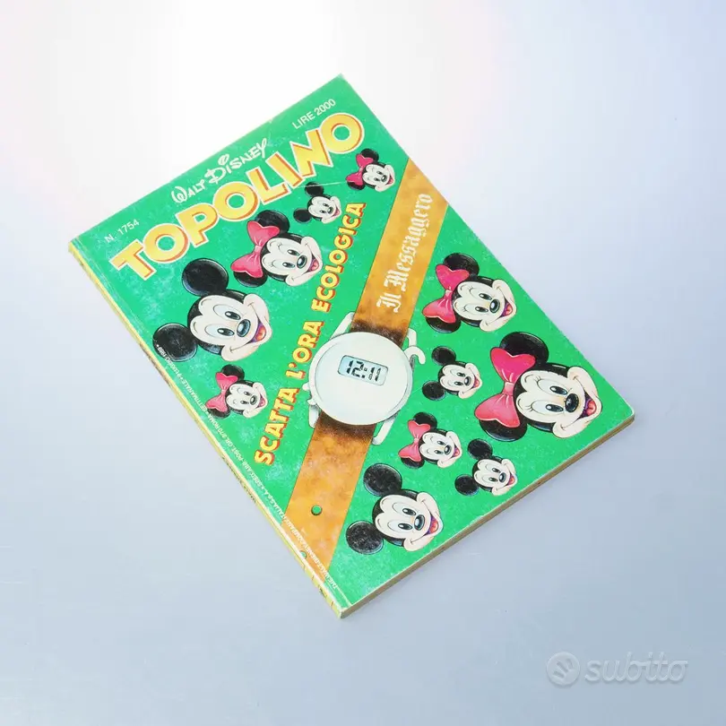 Fumetto Topolino 1754 (Luglio 1989) - Vintage