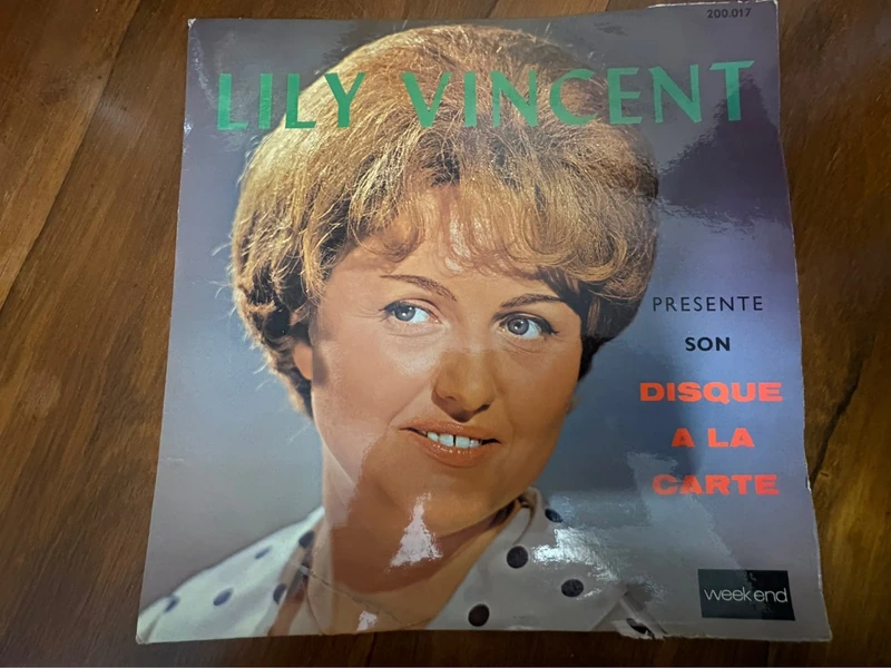 Vinyle Lily Vincent Disque à la carte