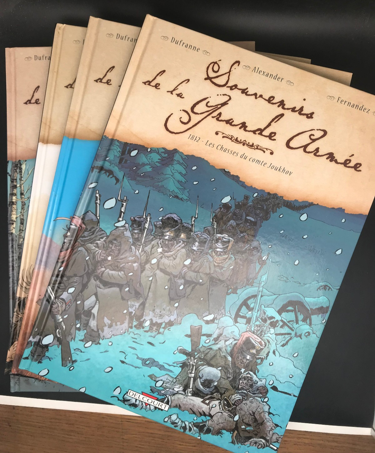 ALEXANDER - SOUVENIRS DE LA GRANDE ARMEE - SERIE COMPLETE - 4 TOMES - EO ( TTBE)