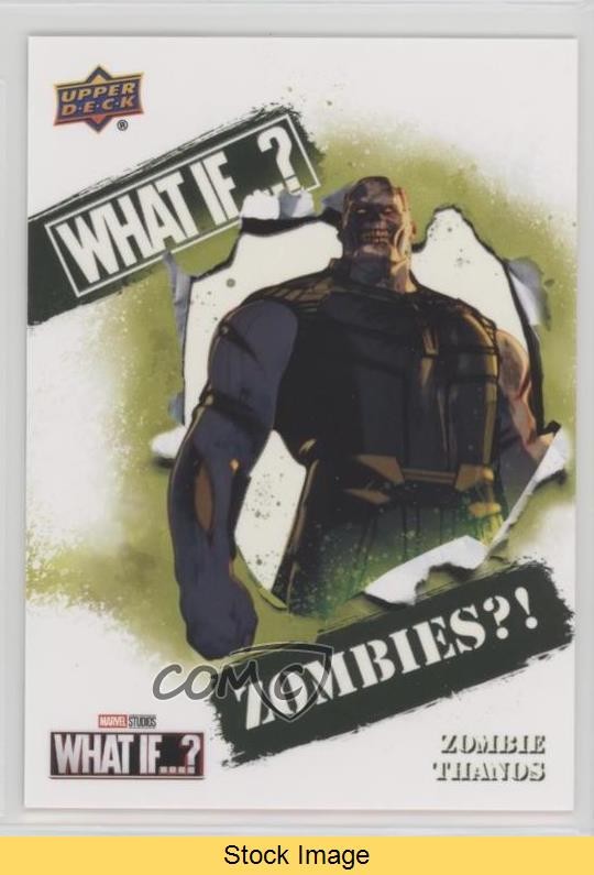 Marvel 2023 e se? IfZombies? Glow in the Dark Zombie Thanos #Z8 LEGGI 18on