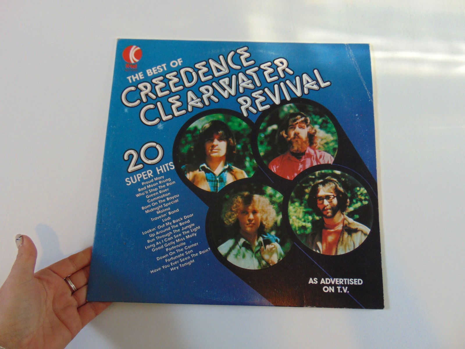 The Best Of Creedence Clearwater Revival LP K-Tel 1978