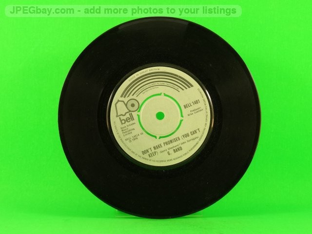 G.BAND DON'T MAKE PROMISES (137) 7" BELL