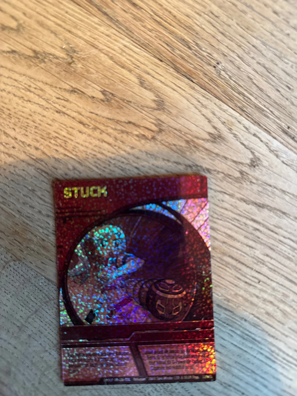Bakugan kaart stuck hologram