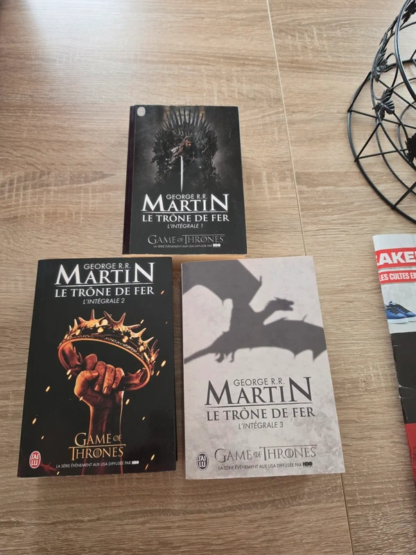 3 livre le trône de fer