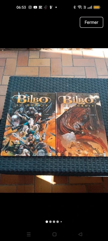 BD Bilbo le Hobbit tome 1 et 2
