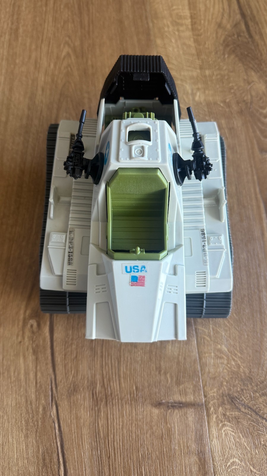 Hasbro GI Joe Triple T Tank Sgt veicolo macellai vintage incompleto