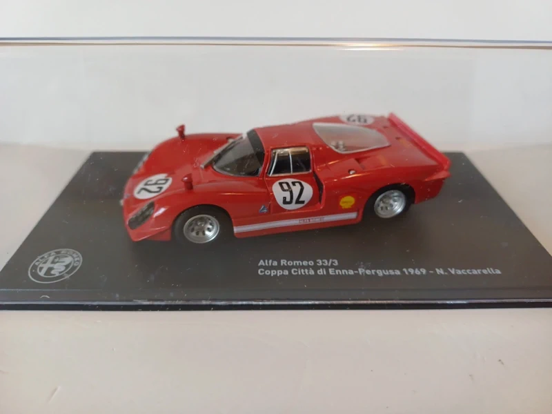 P05 1/43 Alfa Romeo 33/3 Città di Enna 1969 Vaccarella