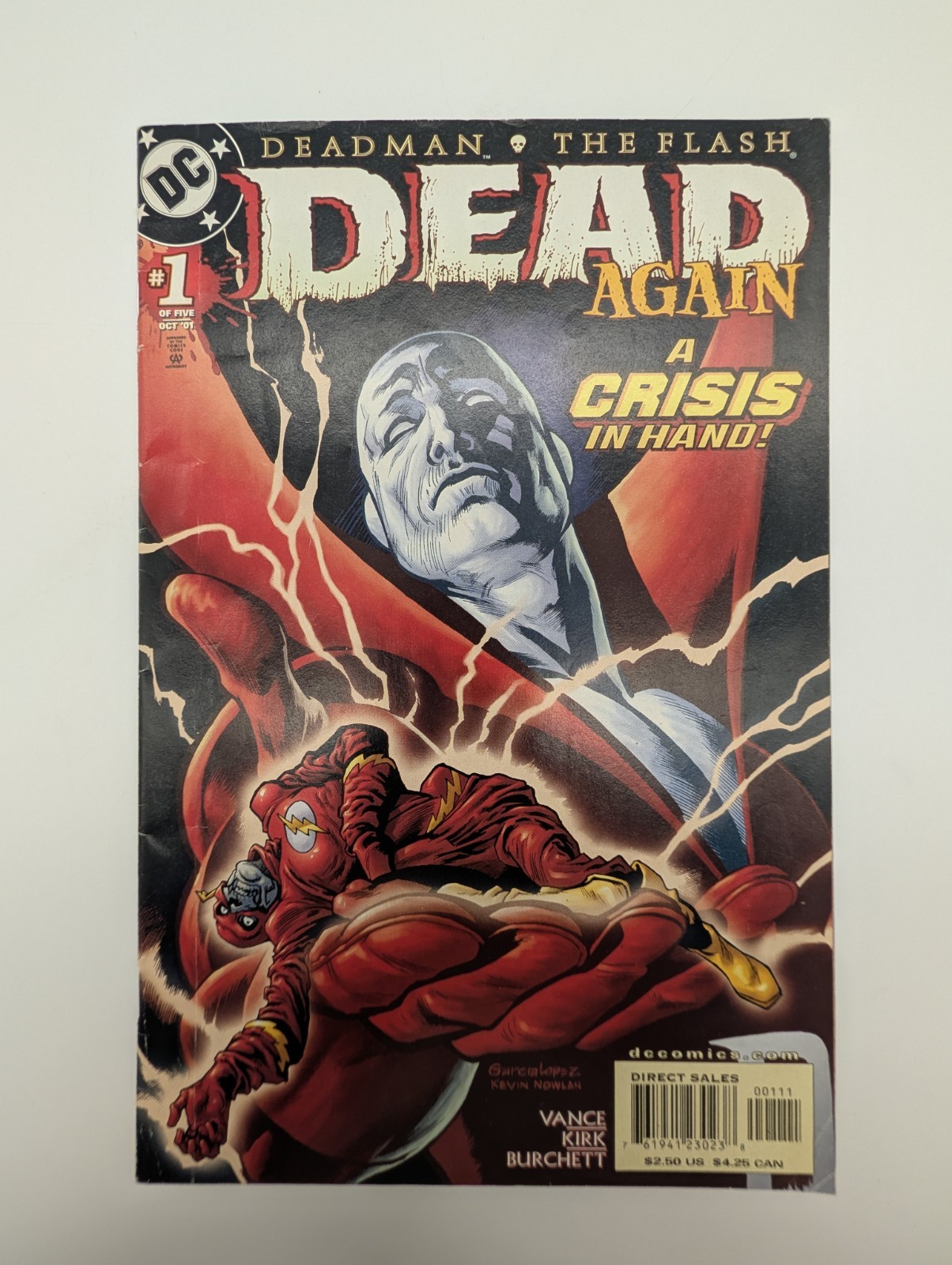 Deadman Dead Again #1 2001 DC Comics The Flash Barry Allen Steve Vance