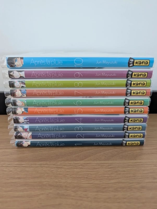 Intégrale manga Après la pluie de Jun Mayuzuki