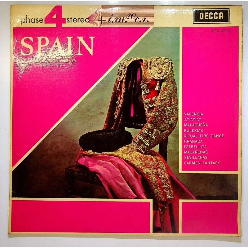 LP 1962 Stanley Black and His Orchestra "Spain" ottimo stato